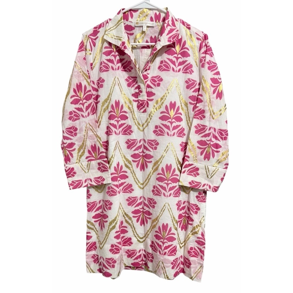 Jude Connally Helen Dress‎ Gilded Flora Women's Size XS